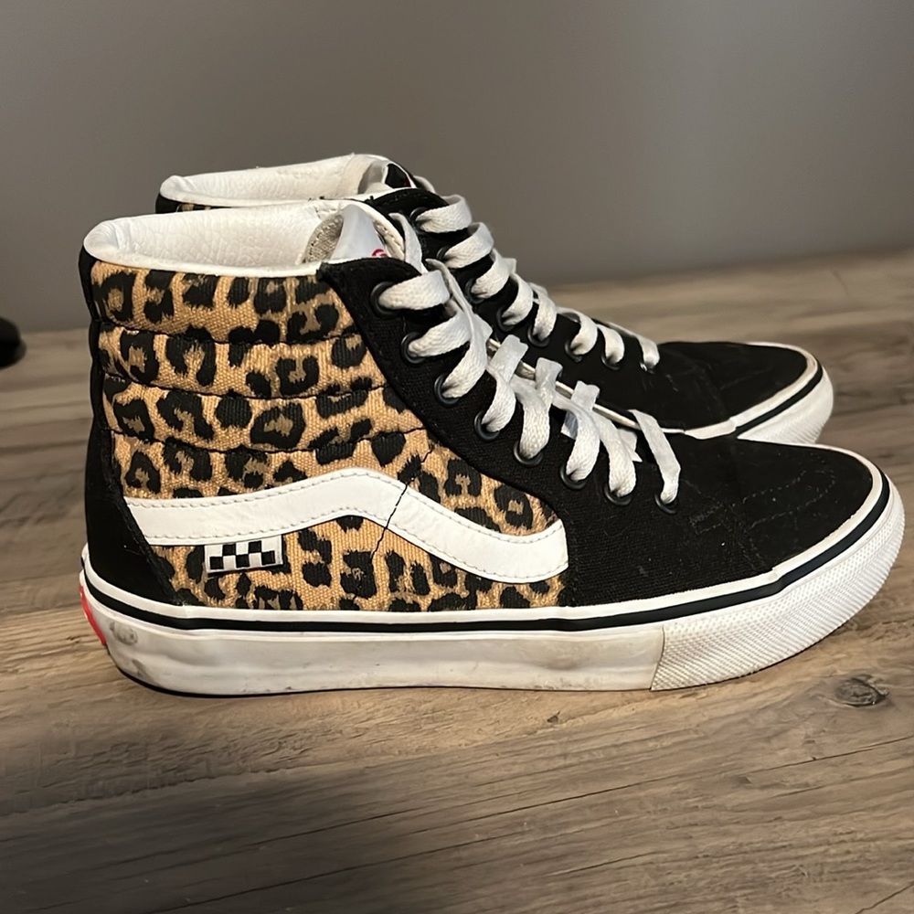 Cheetah Print Custom Vans - image 5